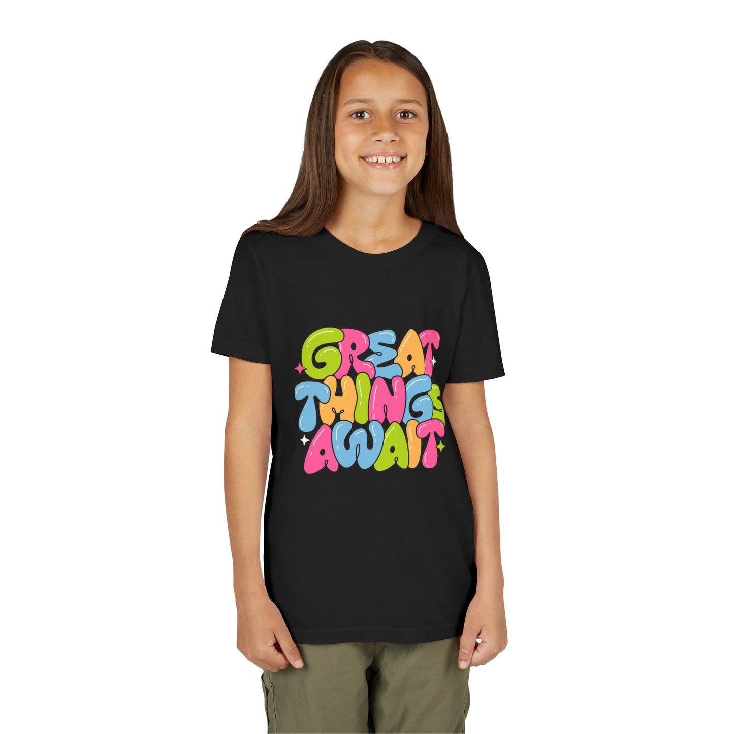 Great Things Await Kids T-Shirt - TRUSTEK WEAR
