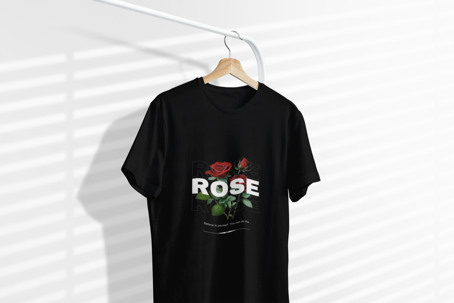 Rose Graphic Unisex Heavy Cotton Tee - TRUSTEK WEAR