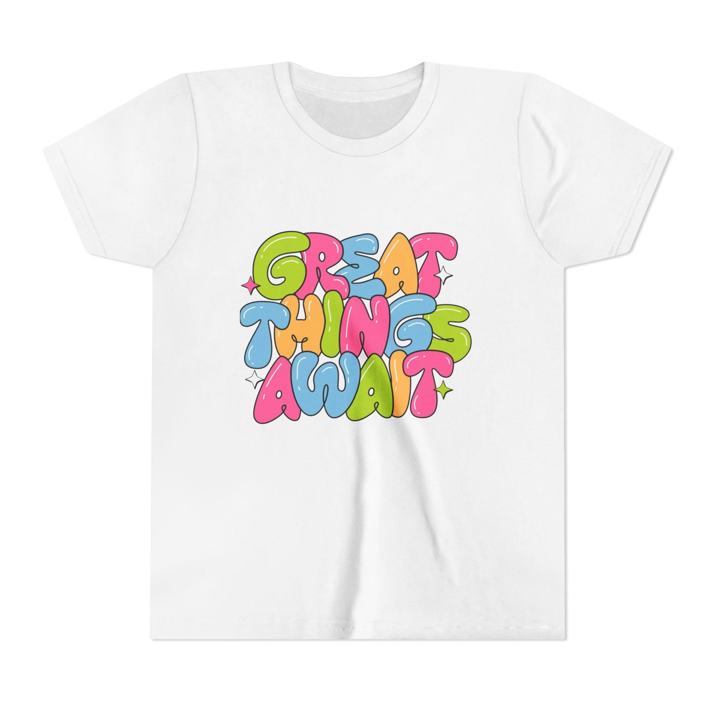 Great Things Await Kids T-Shirt - TRUSTEK WEAR