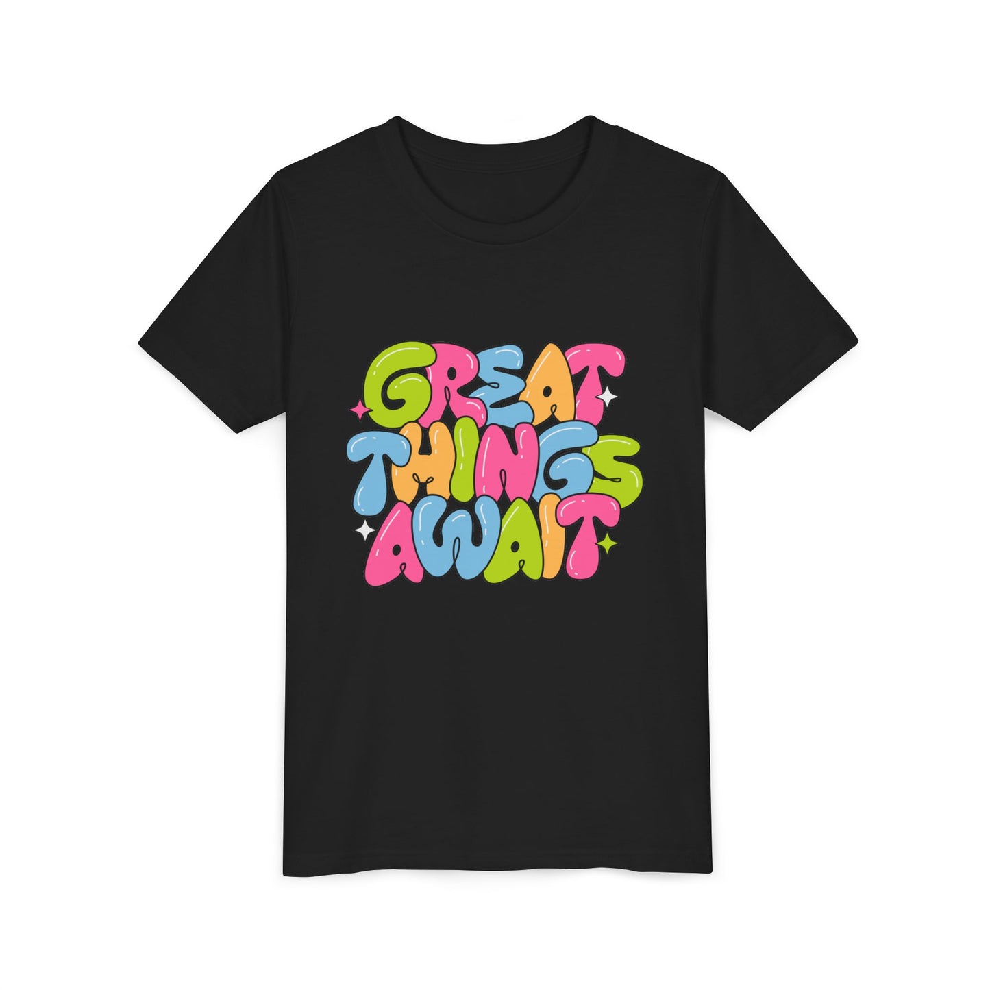 Great Things Await Kids T-Shirt - TRUSTEK WEAR