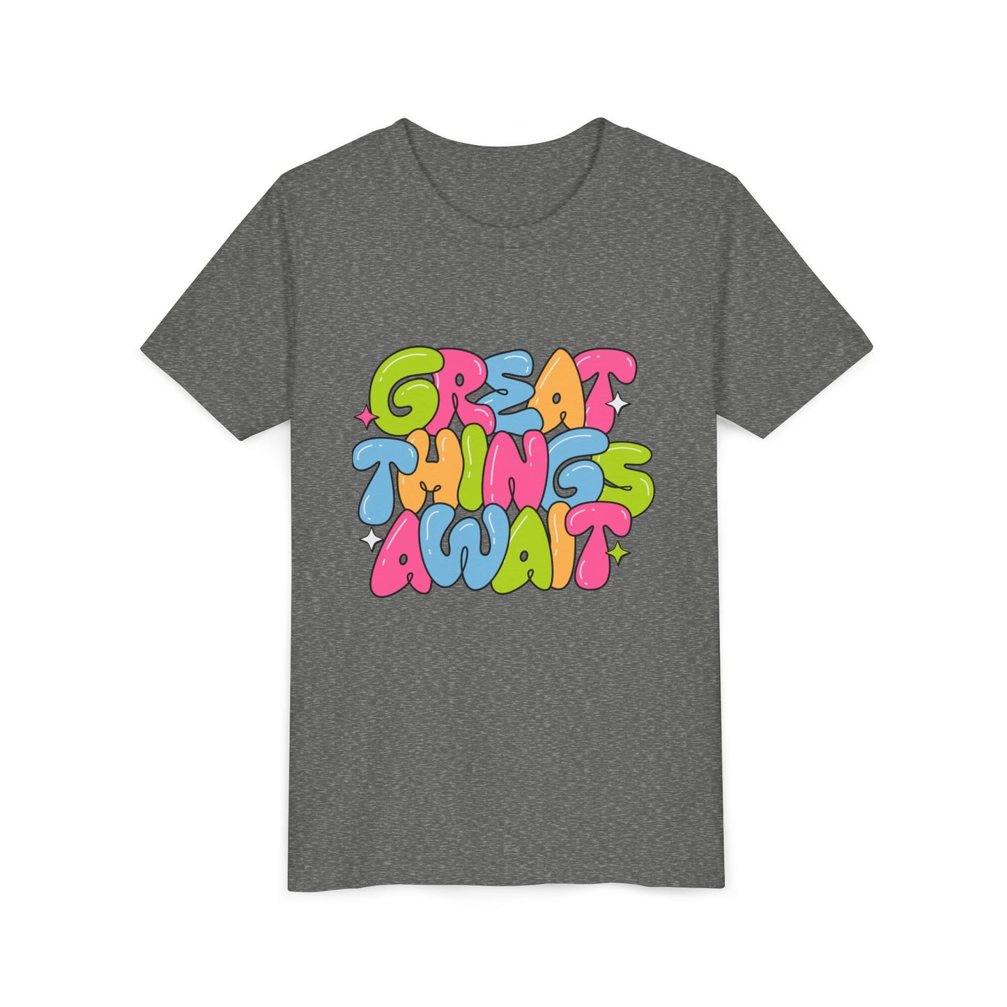Great Things Await Kids T-Shirt - TRUSTEK WEAR