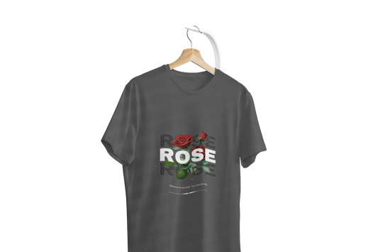 Rose Graphic Unisex Heavy Cotton Tee - TRUSTEK WEAR