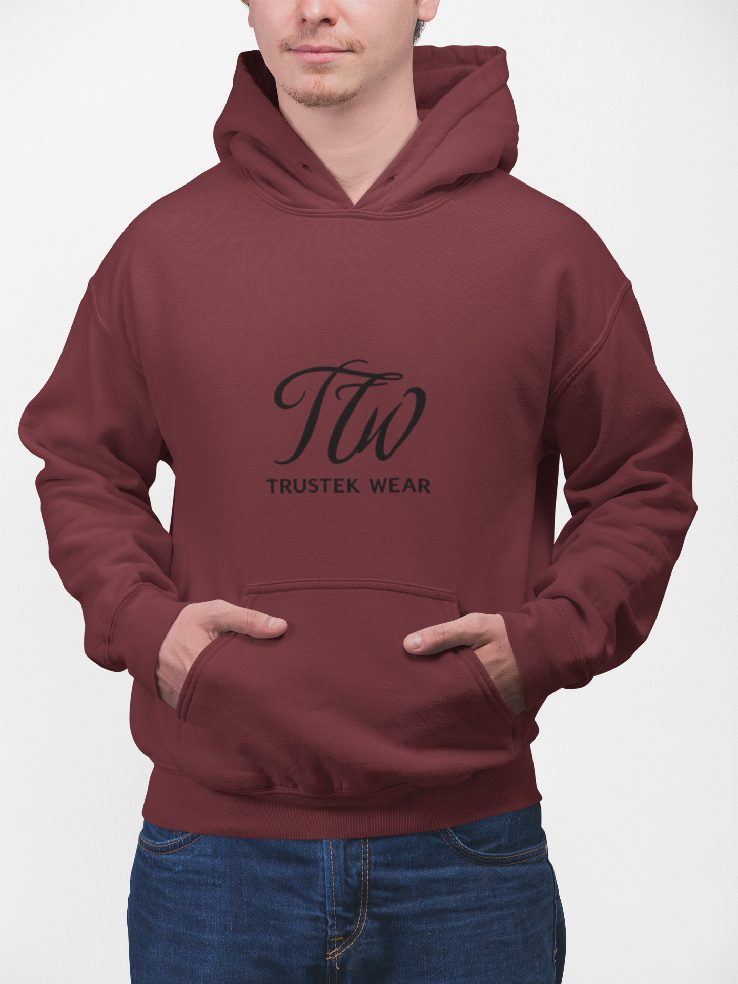 Unisex Sponge Fleece Pullover Hoodie - TRUSTEK WEAR