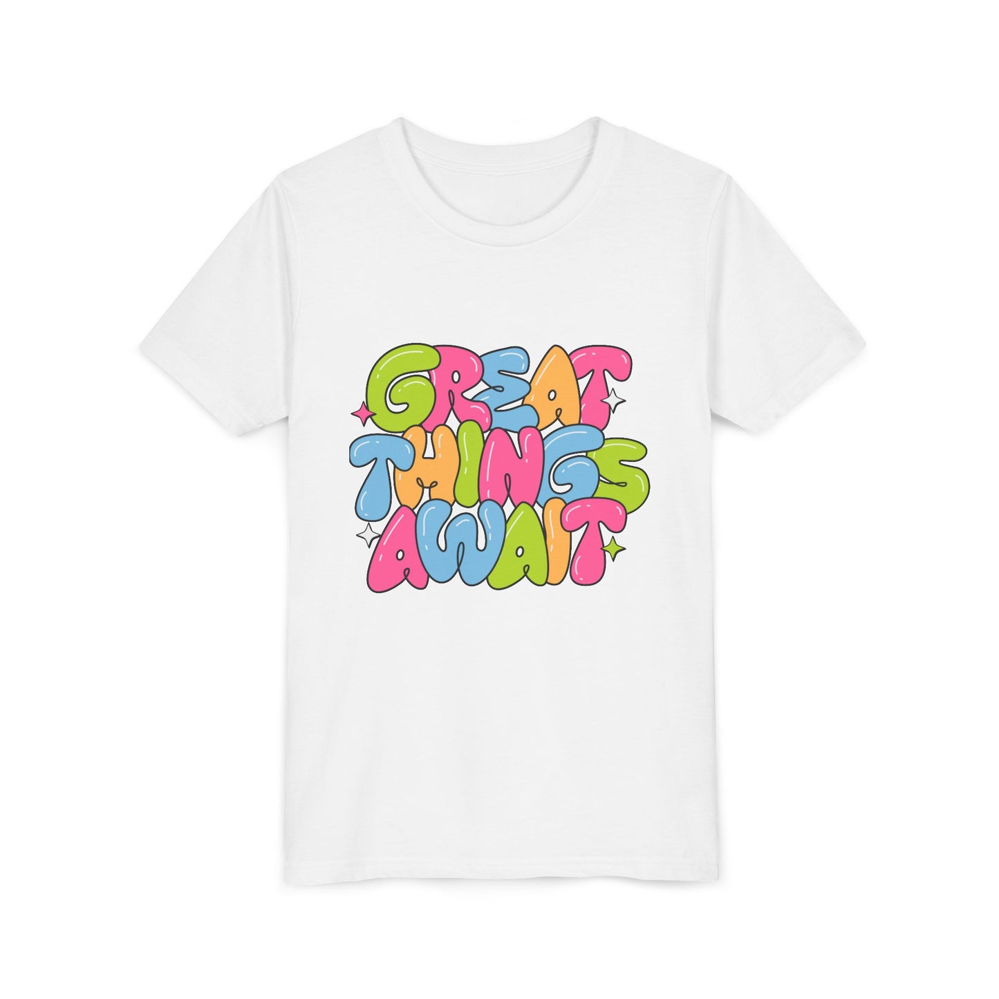 Great Things Await Kids T-Shirt - TRUSTEK WEAR
